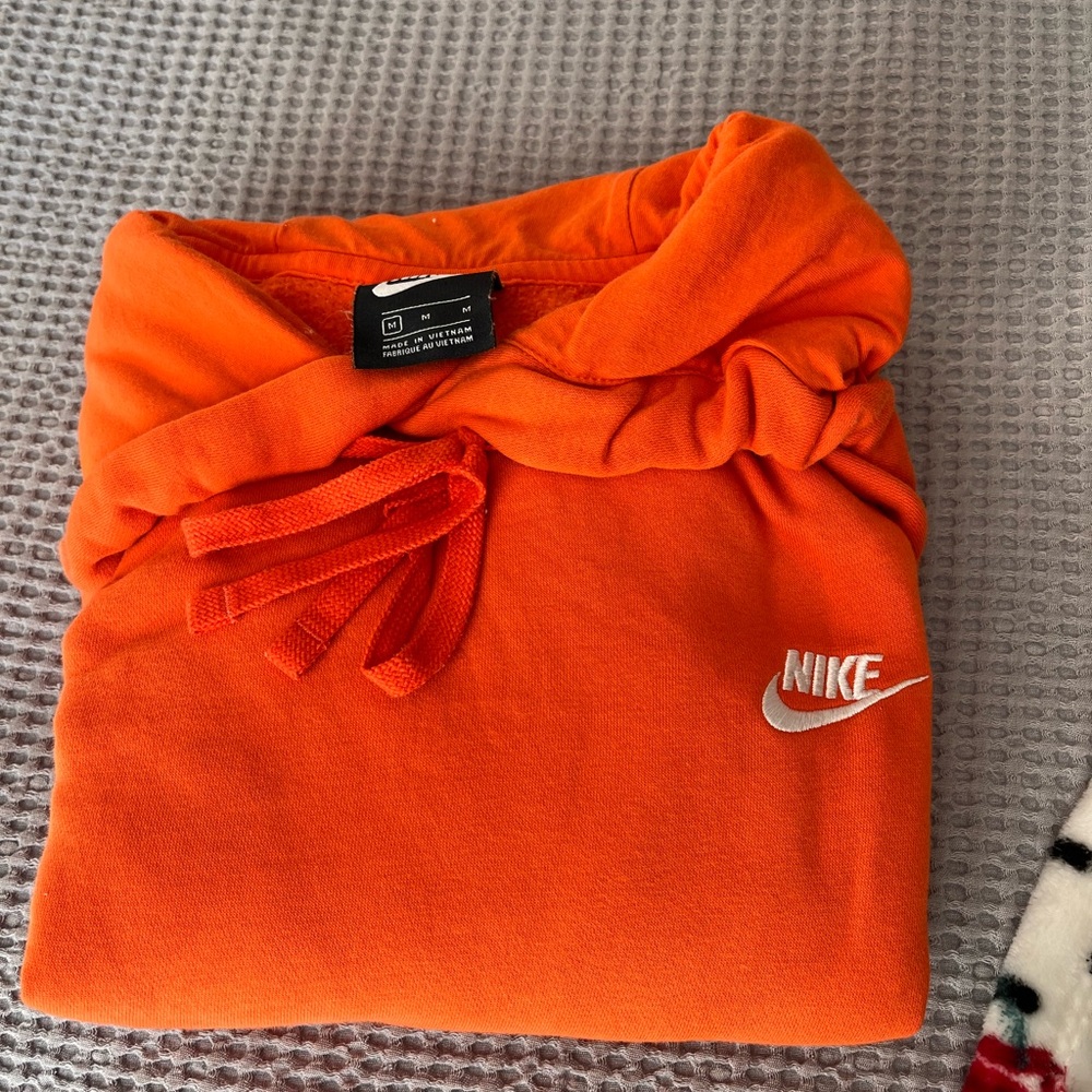 Orange Nike Hoodie